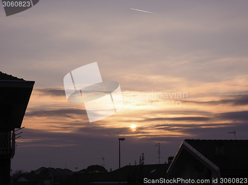 Image of Urban sunset