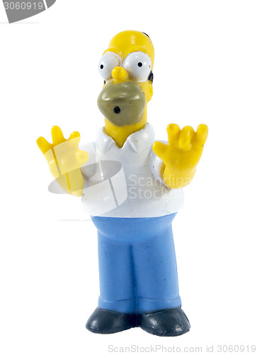 Image of homer Simpson figure