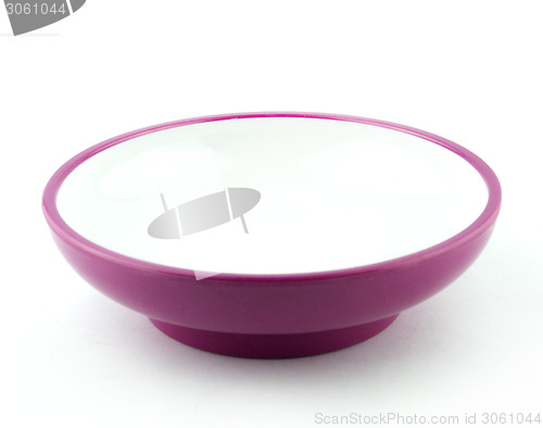 Image of Empty plastic bowl 