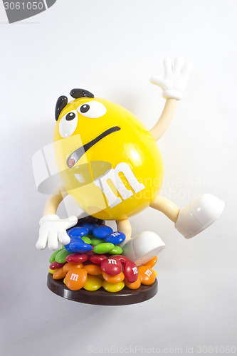 Image of M&M's characters 