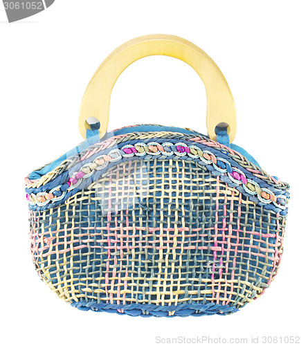 Image of Handmade wicker bag 