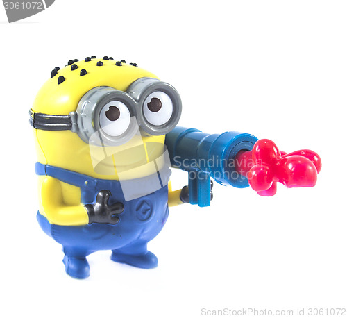 Image of Minion Stuart Blaster toy figure