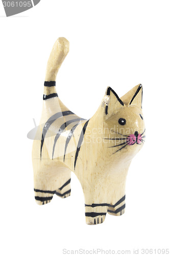 Image of Wooden Cat