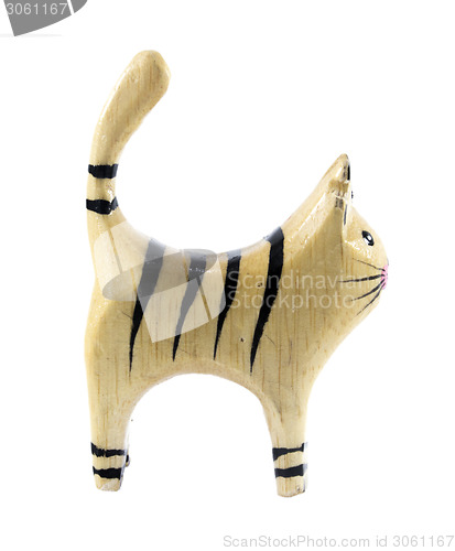 Image of Wooden Cat