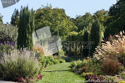 Image of Beautiful formal garden