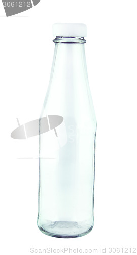 Image of Empty Ketchup Glass Bottle 