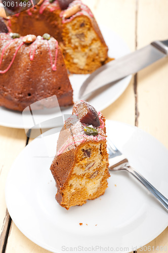 Image of chestnut cake bread dessert