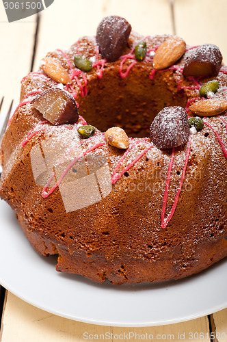 Image of chestnut cake bread dessert