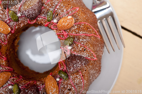 Image of chestnut cake bread dessert