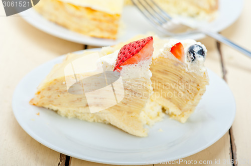 Image of crepe pancake cake 