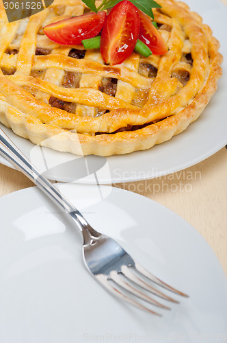 Image of home made beef pie