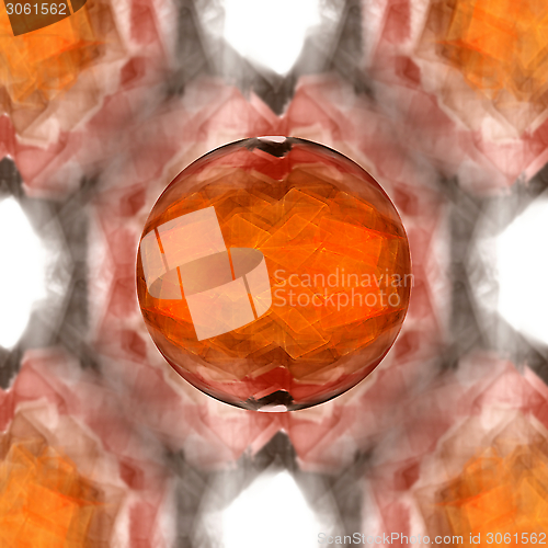 Image of Orange Glass Marble