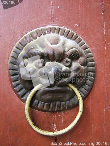 Image of Chinese antique door