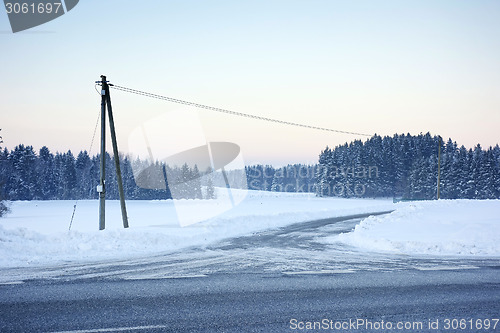 Image of winter road