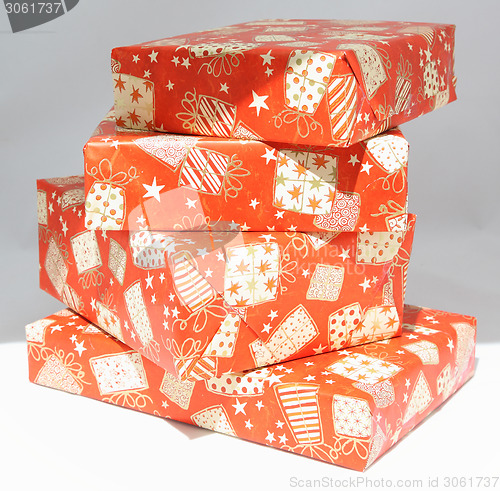 Image of Christmas boxes