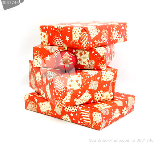 Image of Christmas boxes 