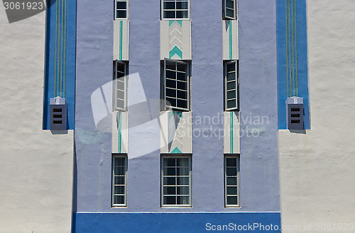 Image of Art deco building facade