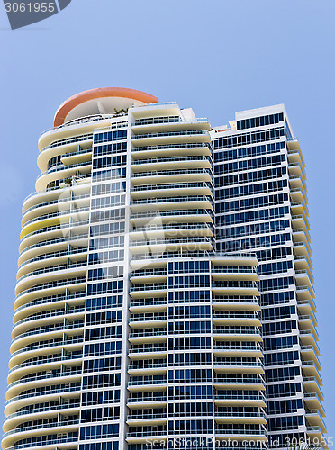 Image of South Beach luxury condominium building in Miami, Florida