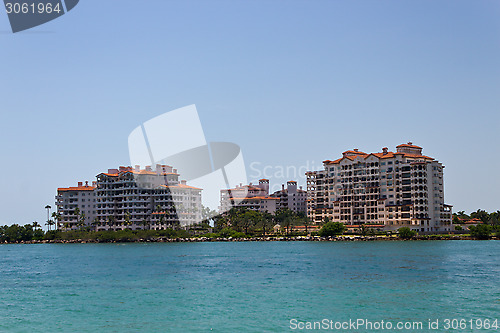 Image of Luxury condominiums on Fisher Island in Miami, Florida