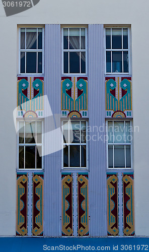 Image of Art deco building facade