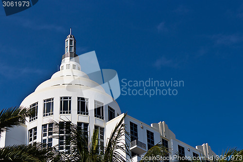 Image of South Beach art deco building in Miami, Florida