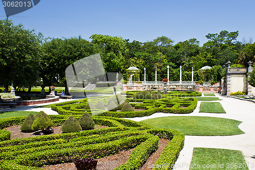 Image of Manicured ornamental garden