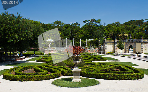 Image of Manicured ornamental garden