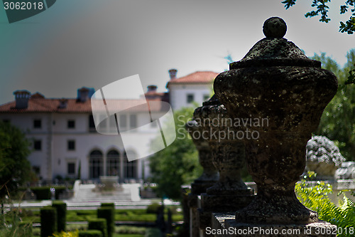Image of MIAMI, FLORIDA - MAY 10, 2013: Vizcaya Museum and Gardens, is th