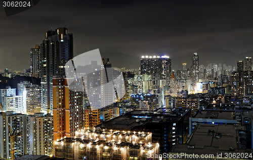 Image of hong kong night