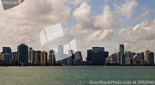 Image of Miami skyline on a sunny day