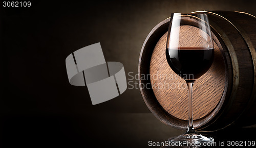 Image of Wine on brown