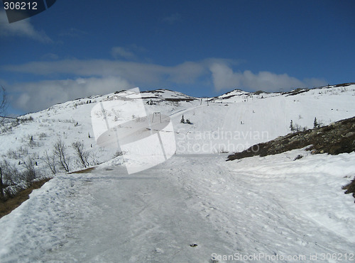 Image of Small skiing facility, Norway