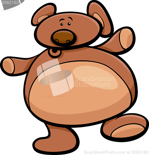 Image of teddy bear cartoon illustration