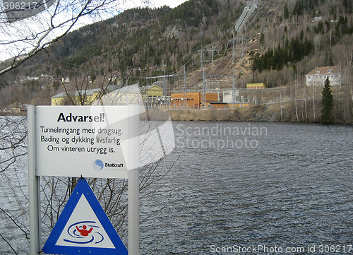 Image of Hydroelectric powerplant and dam, Norway