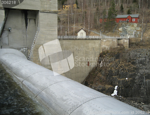 Image of Norwegian hydroelectrical dam