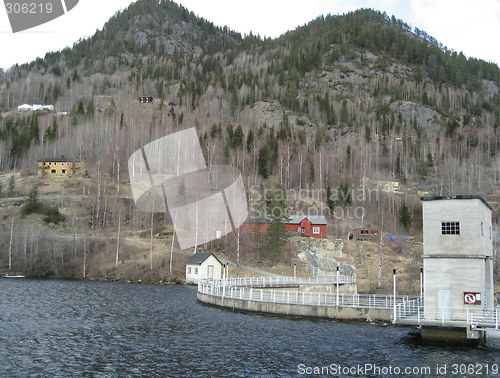 Image of Norwegian hydroelectrical dam