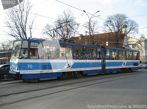 Image of Tram in Tallinn, Estonia