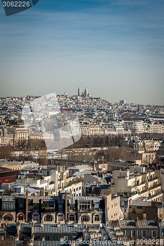 Image of View over the rooftops of Paris