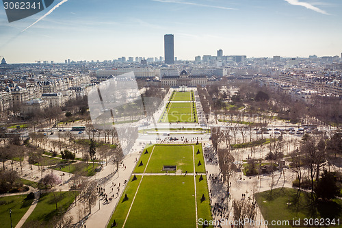 Image of View over the rooftops of Paris