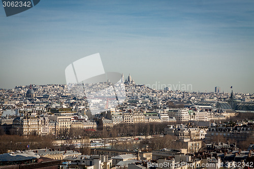 Image of View over the rooftops of Paris