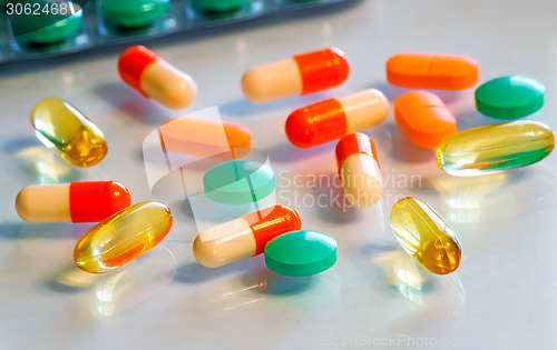 Image of Drugs: tablets and capsules.