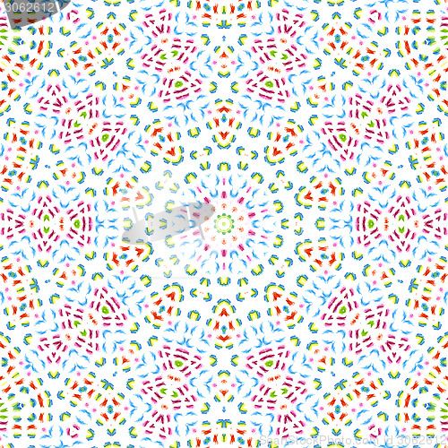 Image of Abstract color pattern on white