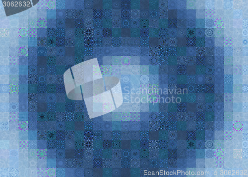 Image of Blue background with abstract pattern