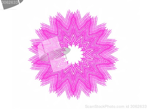 Image of Abstract pink shape
