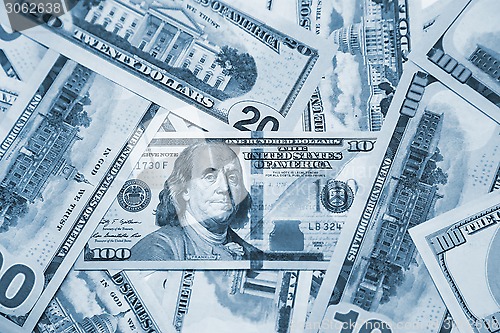 Image of American Dollars background