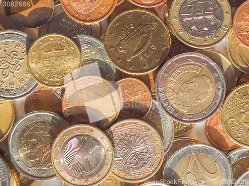 Image of Euro coins