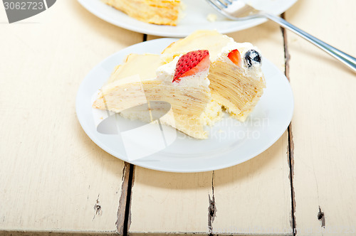 Image of crepe pancake cake 