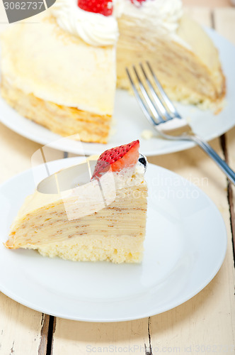 Image of crepe pancake cake 