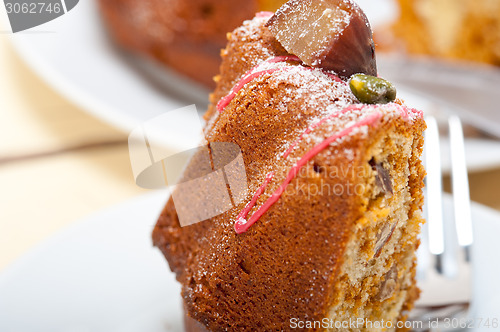 Image of chestnut cake bread dessert