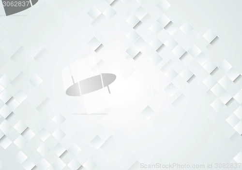 Image of Light grey tech vector background